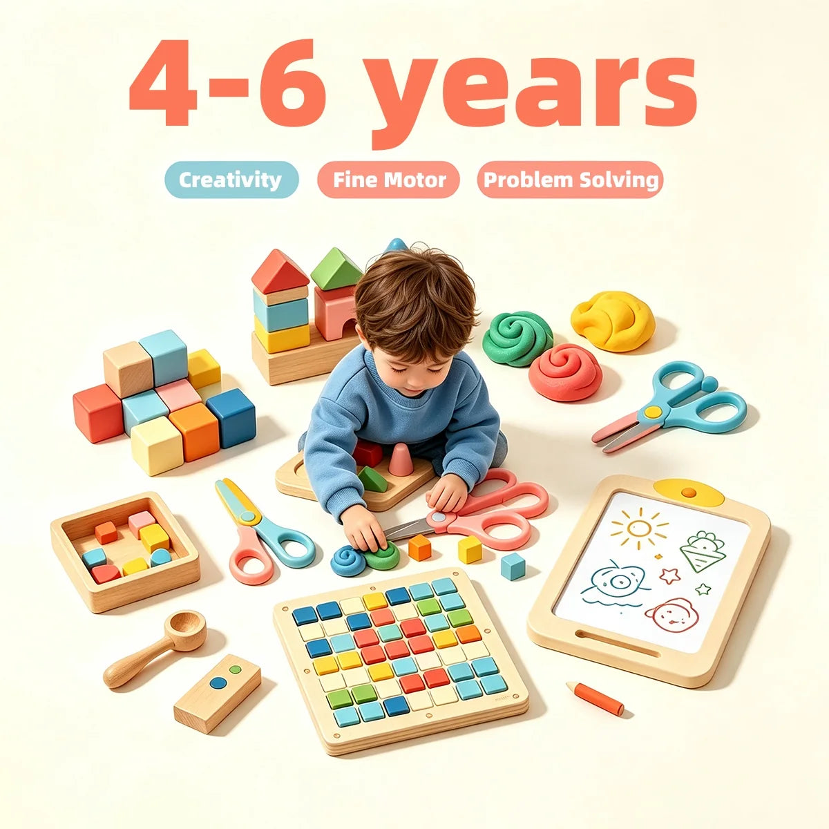 Toys for ages 4 to 6